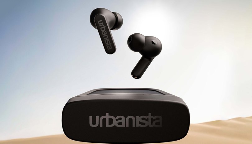 urbanista phoenix in ear headphones tws solar charging