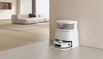 Ecovacs Deebot T30 Pro Omni in the station