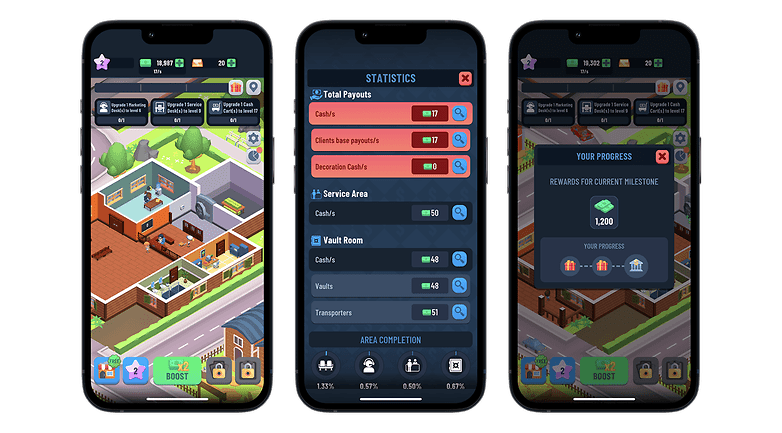 Idle Bank Tycoon screenshots