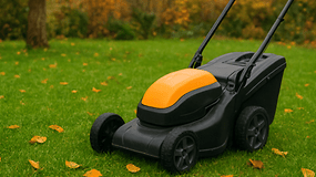 Mowing the Lawn for the Last Time before Winter: The Perfect Moment