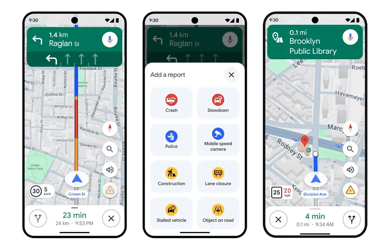 Google Maps facilitera à l'avenir le signalement des alertes