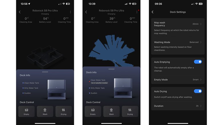 Roborock S8 Pro Ultra app
