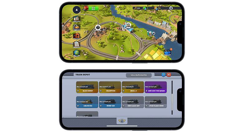 Captures d'écran du jeu mobile Train Station 2: Steam Empire