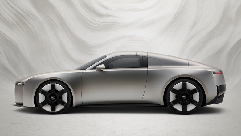 Audi Concept C in der Seitenansicht. Audi Concept C in der Seitenansicht.