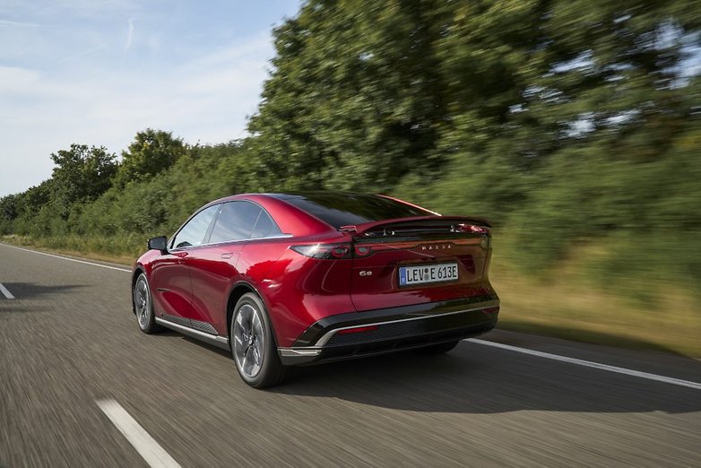 Mazda 6e Heckansicht Mazda 6e Heckansicht