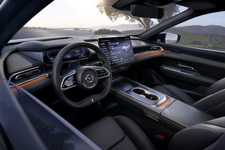 Mazda 6e Cockpit-Ansicht Mazda 6e Cockpit-Ansicht