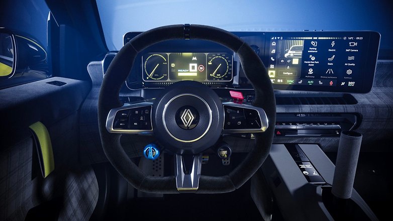 Cockpit des Renault 5 Turbo 3E