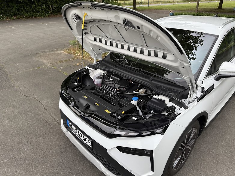 Skoda Elroq Motorraum ohne Frunk