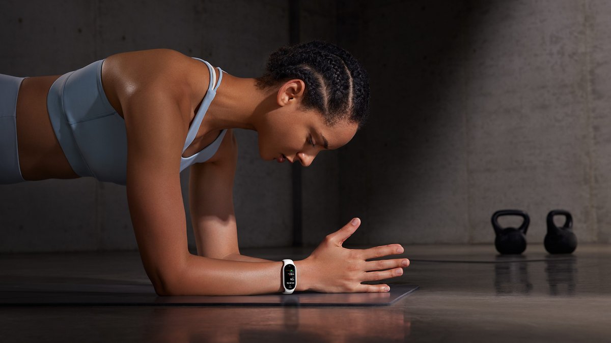 xiaomi smart band 10 frau workout