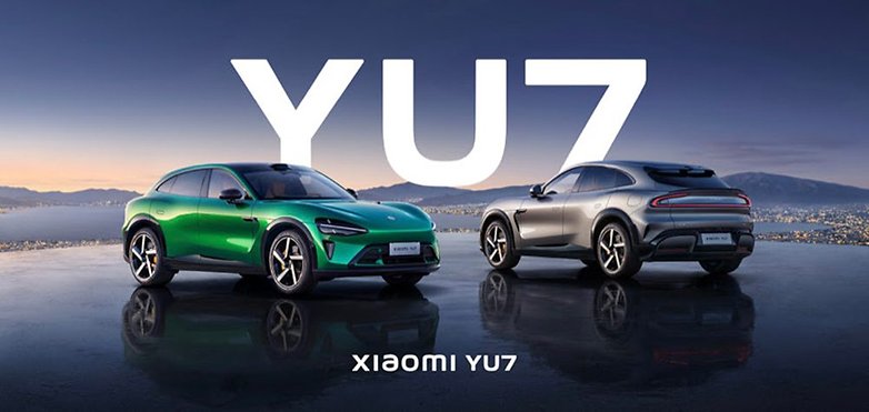 Xiaomi YU7 in der Front- und Heckansicht. Xiaomi YU7 in der Front- und Heckansicht.