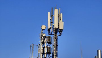 Eine Mobilfunkantenne