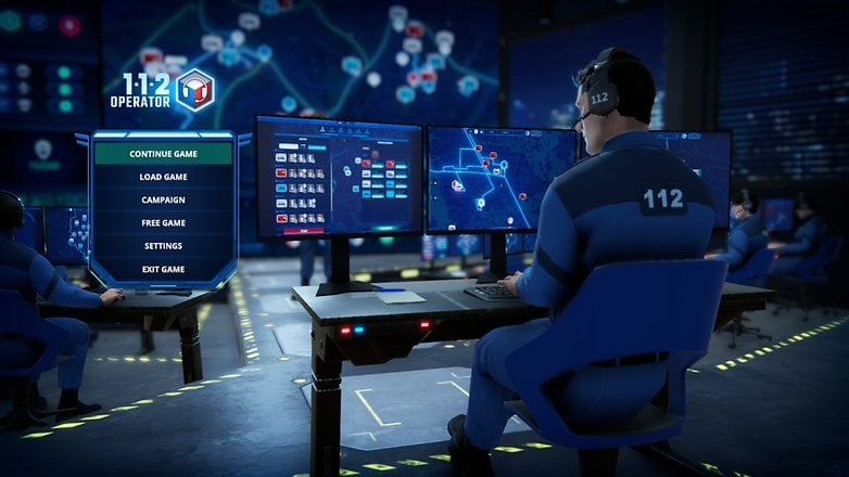 A screenshot of the game 112 Operator. A screenshot of the game 112 Operator.
