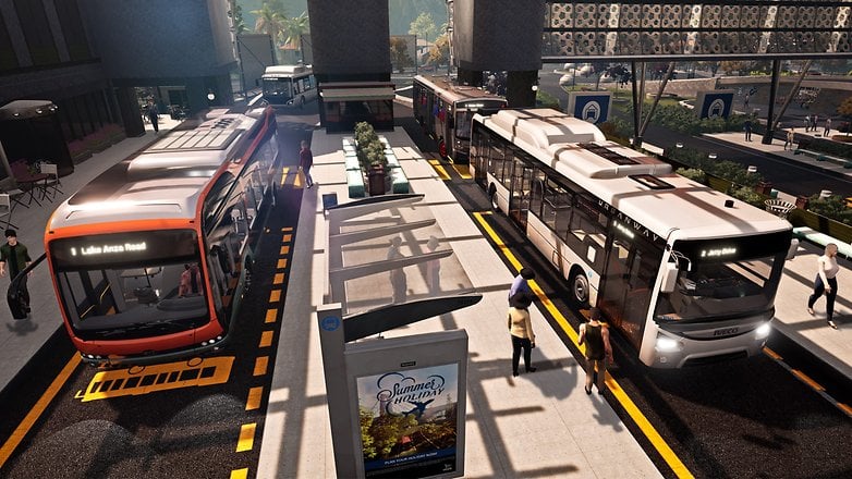 A screenshot of the game Bus Simulator 21.