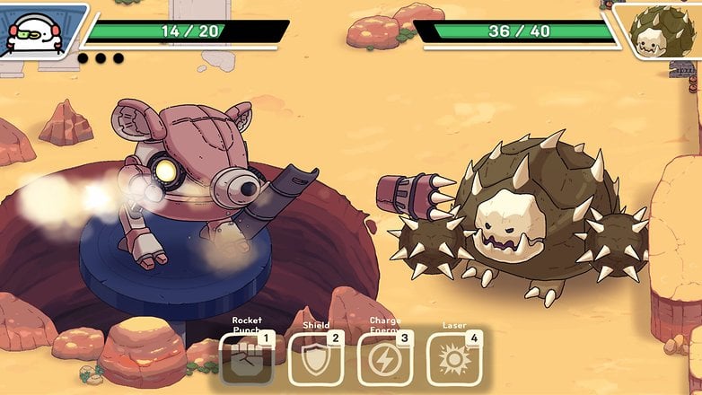 A screenshot of the game Ogu and the Secret Forest. A screenshot of the game Ogu and the Secret Forest.