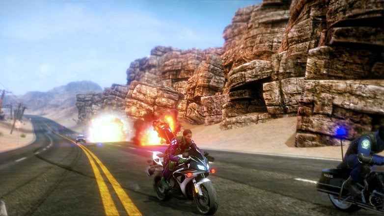 A screenshot of the game Road Redemption. A screenshot of the game Road Redemption.