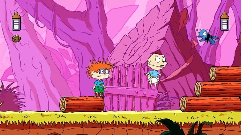 En skärmdump av spelet Rugrats: Adventures in Gameland