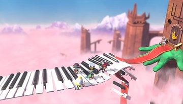 A screenshot of the game Super Crazy Rhythm Castle.