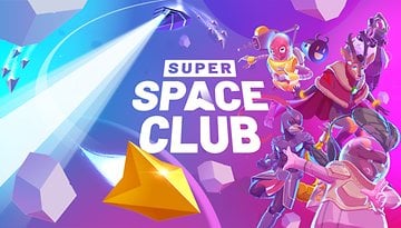 A screenshot of the game Super Space Club