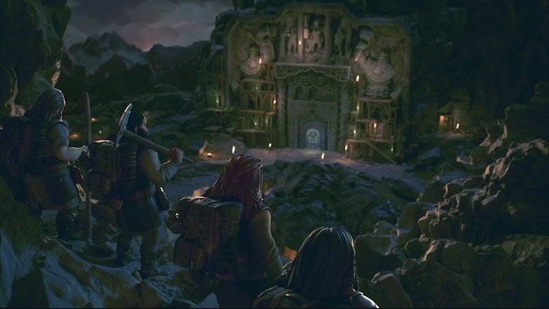 A screenshot of the game The Lord of the Rings: Return to Moria.