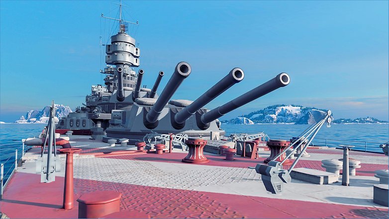 Snímek obrazovky ze hry World of Warships