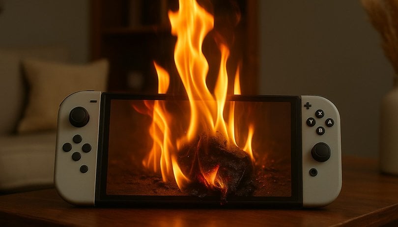 Nintendo is Looking into a Potential Fire Hazard Affecting the Switch 2 burning switch 2 NP