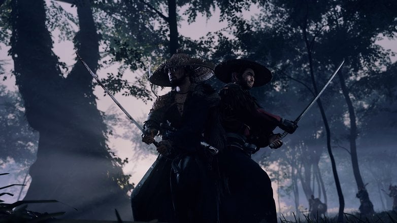 A screenshot of the game Ghost of Tsushima.