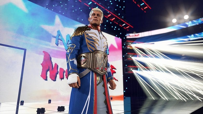 A screenshot of WWE 2K25.