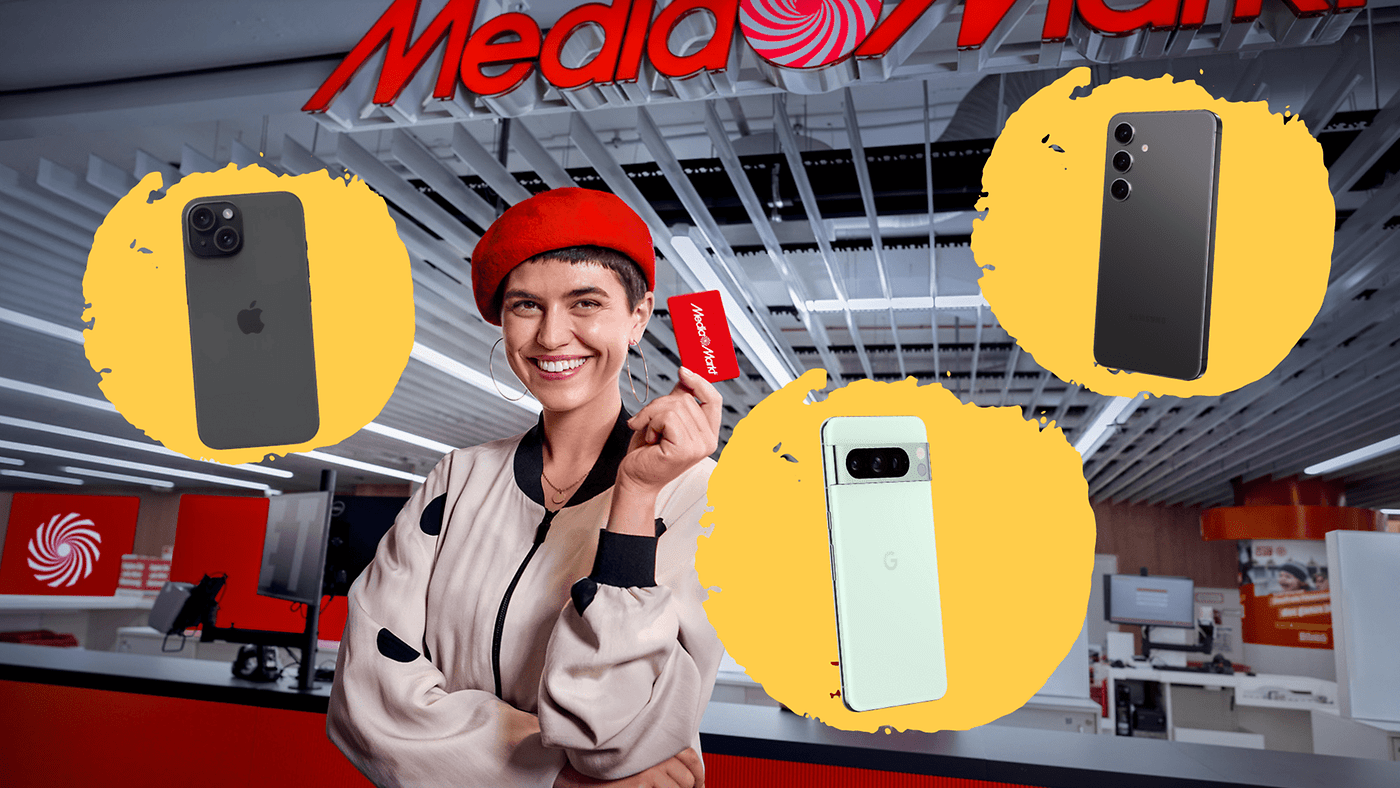 iPhone 15, Pixel 8 Pro oder Galaxy S24? Unsere Top 3 Tarif-Deals der MediaMarkt Geburtstagsaktion