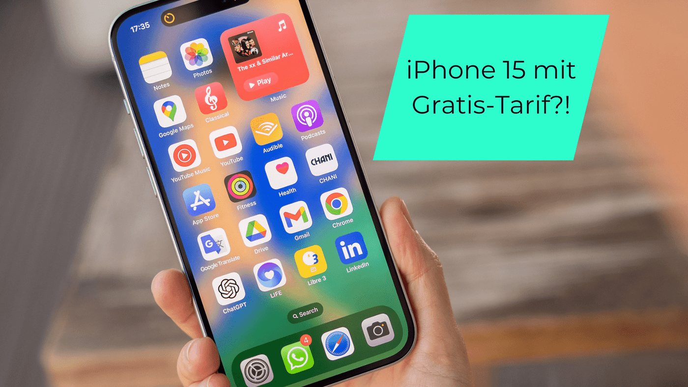 iPhone 15: So &quot;schenkt&quot; Euch MediaMarkt jetzt einen Tarif zum Apple-Handy