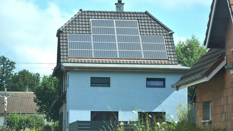 PV-Anlage auf Hausdach