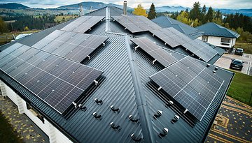 PV-Anlage auf Hausdach