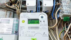 Smart Meter angeschlossen an Haushaltsstrom
