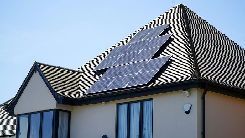 PV-Anlage auf einem Hausdach