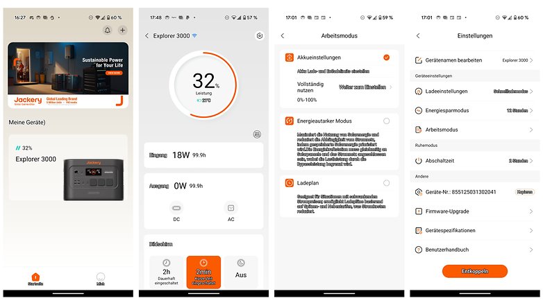 Screenshots Jackery App Jackery Explorer 3000 v2 Screenshots Jackery App Jackery Explorer 3000 v2