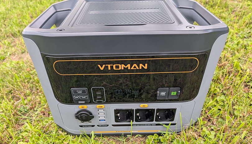 VTOMAN FlashSpeed 1500 im Praxistest: Strom zum Mitnehmen im Angebot VTOMAN FlashSpeed 1500 Frontview