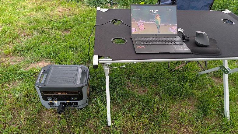 VTOMAN FlashSpeed 1500 im Outdoor-Einsatz VTOMAN FlashSpeed 1500 im Outdoor-Einsatz