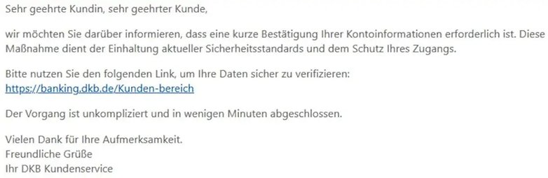 Phishing E-Mail