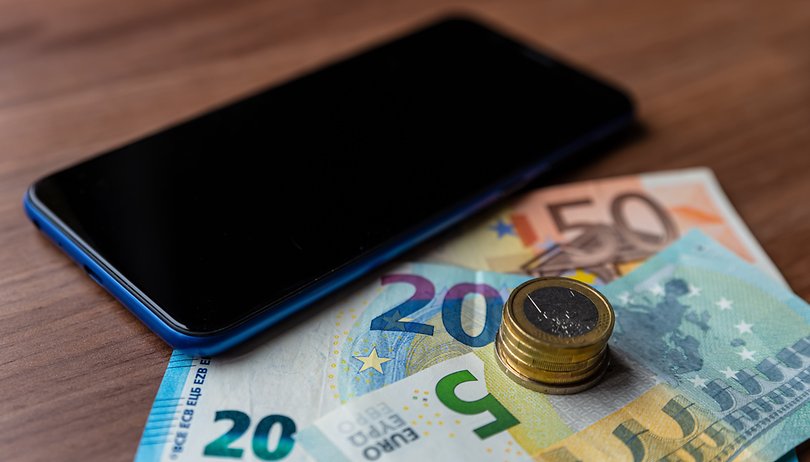 smartphone geld euro