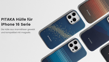 Die iPhone 16 Hüllen von Pitaka