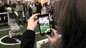 Anuncio Samsung Galaxy Note: Fútbol improvisado en Londres