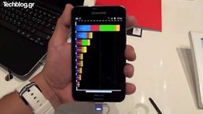 [Videos] Samsung Galaxy Note: Benchmark-Test, Video- und Bildbearbeitung