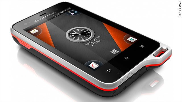 The Xperia Active Sony Ericsson s recently announced smartphone is built to withstand the elements
